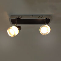 LED Strahler ARON 2- flammig Spotlampe Wandleuchte