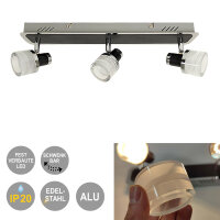LED Strahler ARON 3- flammig Spotlampe Wand-Decken-Leuchte