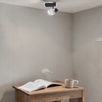 Kopie von LED Strahler ARON 2- flammig Spotlampe Wandleuchte #1