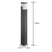 LED Außen-Stehleuchte Diego 80cm