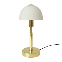 Glas-Tischleuchte MAIOLO Wohnzimmer-Nachttisch-Lampe