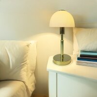 Glas-Tischleuchte MAIOLO Wohnzimmer-Nachttisch-Lampe
