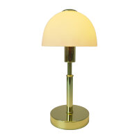 Glas-Tischleuchte MAIOLO Wohnzimmer-Nachttisch-Lampe