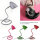Schreibtischleuchte Swing pink Arbeitsleuchte Kinderleuchte Tischlampe