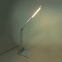 LED Tischleuchte TEMO silber Touch-Dimm-Schalter Schreibtischleuchte #1