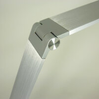 LED Tischleuchte TEMO silber Touch-Dimm-Schalter Schreibtischleuchte #1