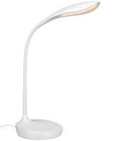LED Tischleuchte John weiss  mit USB Anschluß...