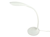 LED Tischleuchte John weiss  mit USB Anschluß Schreibtischleuchte #1