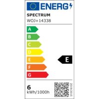 LED Leuchtmittel A60 6,5W klar Fassung E27