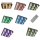 LED+Halogen Kristall Deckenleuchte "Crystal" 9-flammig Fernbedienung Farbwechsler #1