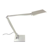 LED Tischleuchte Tekin silber Touch-Dimm-Schalter...