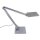 LED Tischleuchte Tekin silber Touch-Dimm-Schalter Schreibtischleuchte