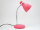 Schreibtischleuchte THOMAS rot-rose Tischlampe verstellbar Flexarm #1