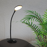 LED Tischleuchte Danko schwarz Schreibtischleuchte Touch Dimmfunktion