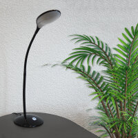LED Tischleuchte Danko schwarz Schreibtischleuchte Touch Dimmfunktion