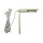 Wand - Bildleuchte Lampe weiß E14 Wand-Regal-Lampe