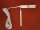 Wand - Bildleuchte Lampe weiß E14 Wand-Regal-Lampe