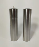 Edelstahl Salz & Pfeffer Set Gewürzmühle 20cm  Geschenk Küchenhelfer