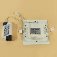 LED Einbauleuchte Bea eckig 22,5cm
