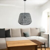 Pendelleuchte Anda Grau
