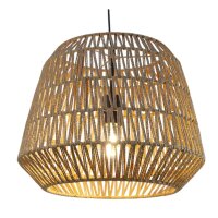 Pendelleuchte Anda 40cm Papier Braun E27 IP20