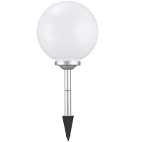 Solar Kugelleuchte Ola 30cm mit Erdspieß Kunststoff...
