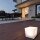 LED Solar-Leuchte Mate Würfel 30cm Lichtfarbe weiss Garten-Dekoleuchte