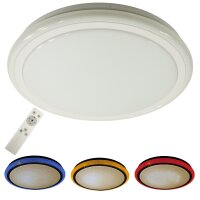 LED Dekenleuchte Korfu 40 mit FB