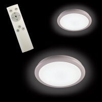 LED Dekenleuchte Korfu 40 mit FB