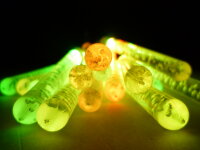 Lichterkette Bubble 15 LED farbwechselnd  batteriebetrieben Weihnachtsbeleuchtung Tischdeko