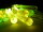 Lichterkette Bubble 15 LED farbwechselnd  batteriebetrieben Weihnachtsbeleuchtung Tischdeko