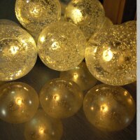 Lichterkette Bubble ball 10 LED farbwechselnd  batteriebetrieb Weihnachtsbeleuchtung Tischdeko