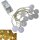 Lichterkette Bubble ball 10 LED farbwechselnd  batteriebetrieb Weihnachtsbeleuchtung Tischdeko