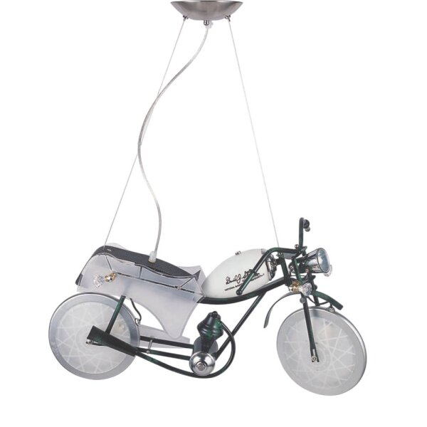 Deckenleuchte Motorrad Hängelampe Designer Pendelleuchte