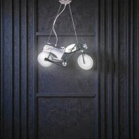 Deckenleuchte Motorrad Hängelampe Designer Pendelleuchte