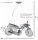 Deckenleuchte Motorrad Hängelampe Designer Pendelleuchte