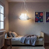 Deckenleuchte Pendellampe Dampfer Kinderleuchte