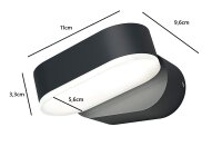 LED Außenwandleuchte Yukon 1