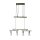 Decken-Pendel-Leuchte ZARA 2 x 2 flg. mit Gegenzug Esszimmer-Lampe