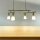 Decken-Pendel-Leuchte ZARA 2 x 2 flg. mit Gegenzug Esszimmer-Lampe