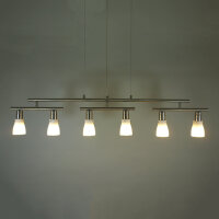 Decken-Pendel-Leuchte ZARA 3 x 2 flg. Esszimmer-Lampe