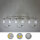 Decken-Pendel-Leuchte ZARA 3 x 2 flg. Esszimmer-Lampe