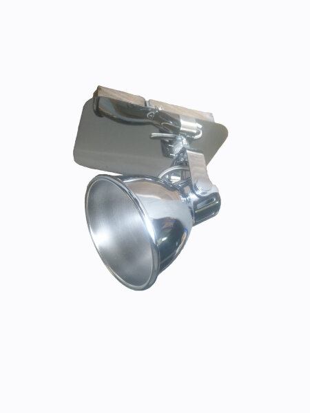 Deckenstrahler Spotlampe Letora chrom Wandleuchte Deckenleuchte 1-flammig