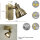 Deckenstrahler Spotlampe Letora 1-flammig altmessing Wandleuchte Deckenleuchte