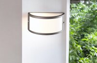 Außen-Wandleuchte Basel Aluminiumdruckguss E27