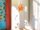 Dekoleuchte Fisch Lampe Fiberglas Lichterkette 10 flg. Dekoration Kinderleuchte orange