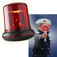 Dekoleuchte Polizeilicht blinkende Party Disco Lampe,...