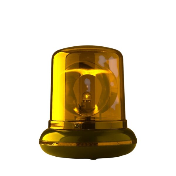 Dekoleuchte Polizeilicht blinkende Party Disco Lampe, Dekoration Motto Dekolampe Gelb