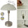 Tischleuchte Mischa Nickel E14