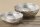 Deko-Schalen Set Angie Aluminium silber D27-33cm Dekoplatte Schale Geschenk